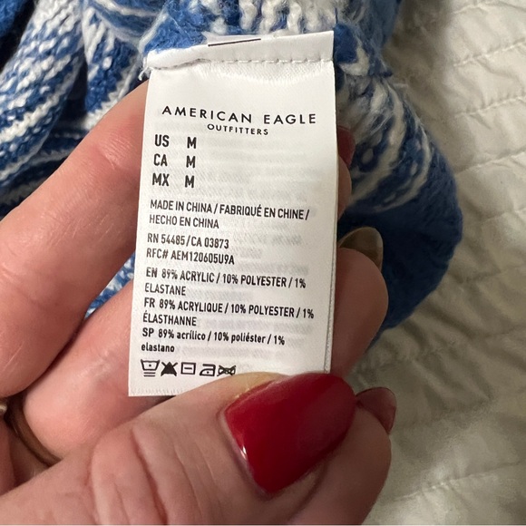 NWT American Eagle Holiday Sweater M - Picture 6 of 6